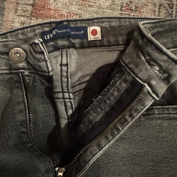 Levi’s Made & Crafted Women’s 721 High Rise Skinny Jeans | Grey Japanese Denim - Picture 5 of 8